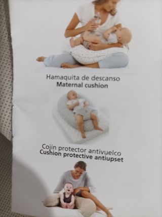 Funda para cojín de lactancia