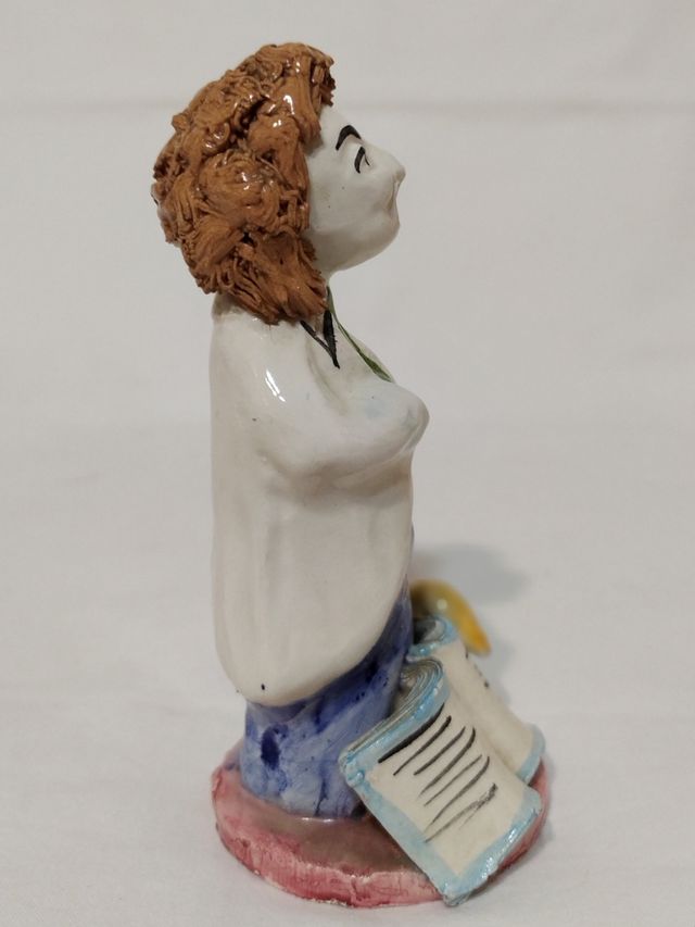 Statuetta ceramica farmacista