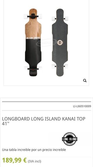 LongBoard Long Island + goma limpieza de regalo.