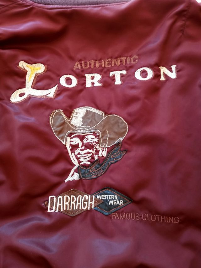 Cazadora bomber hombre -oversize- color Burgundy