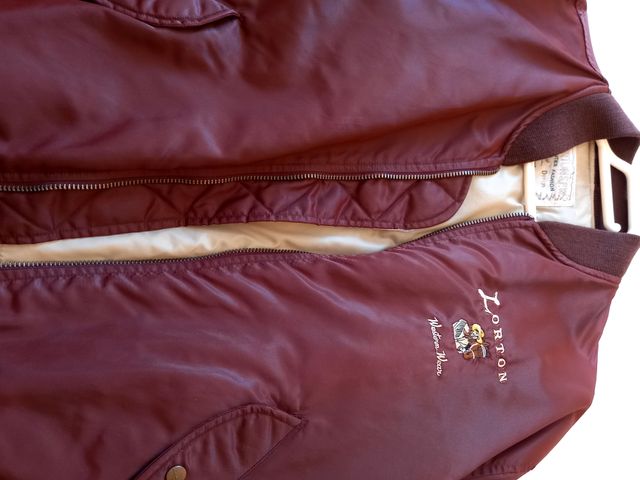 Cazadora bomber hombre -oversize- color Burgundy
