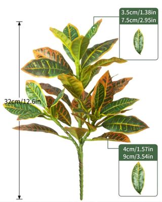 Juego de 3 plantas artificiales
