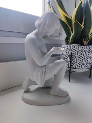 Figura de mujer marca Wallendorf vintage