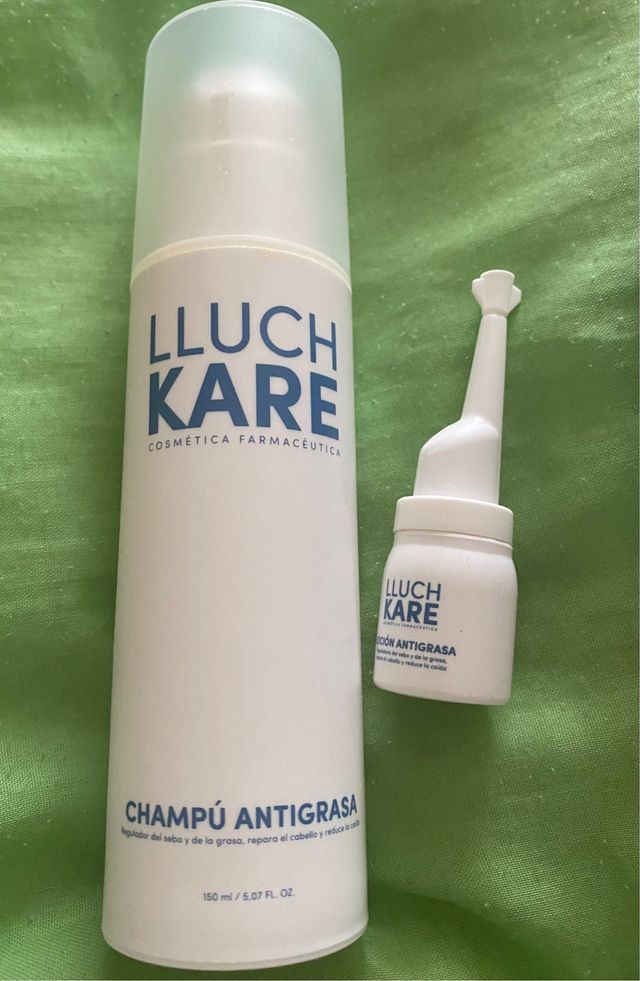 LLUCH KARE champu y loción antigrasa NUEVO