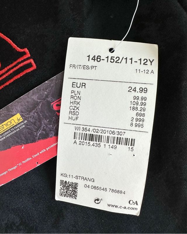 Abito Stranger Things