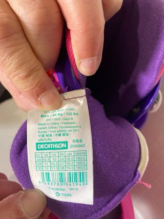 Patines para niña