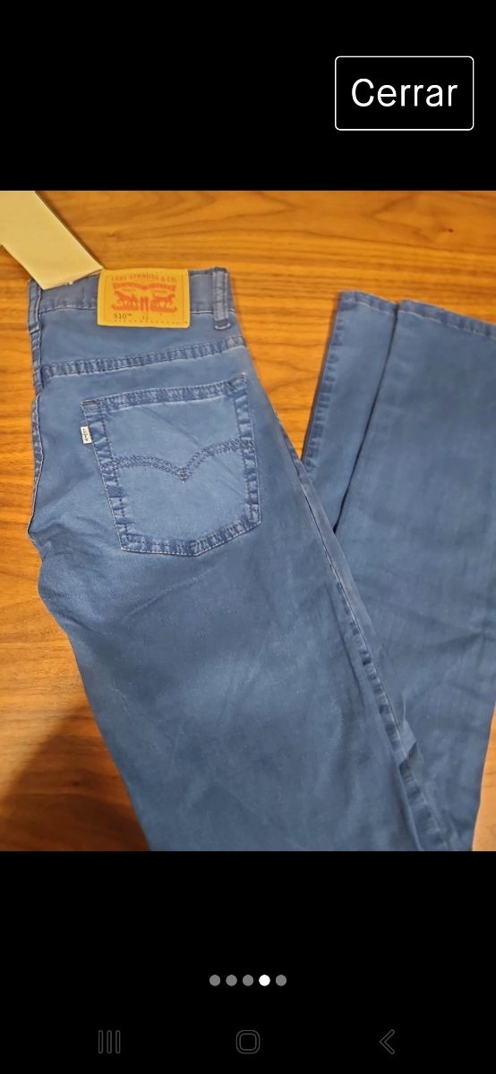 Pantalon azul t12 levis