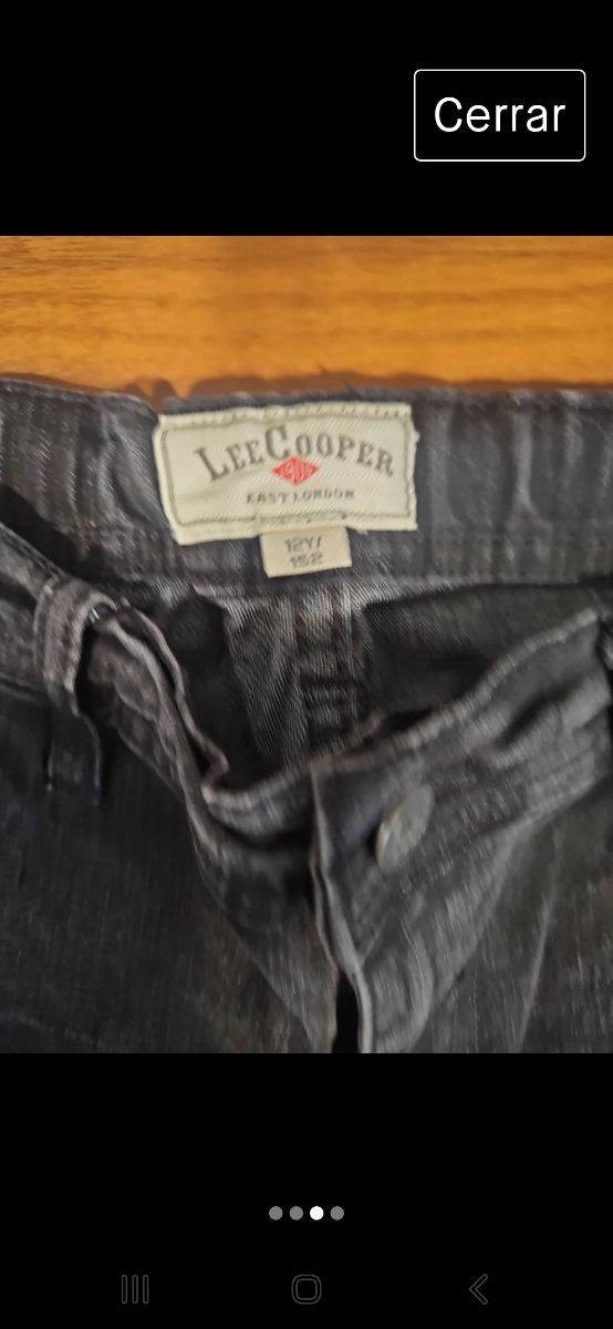 Pantalon azul t12 levis