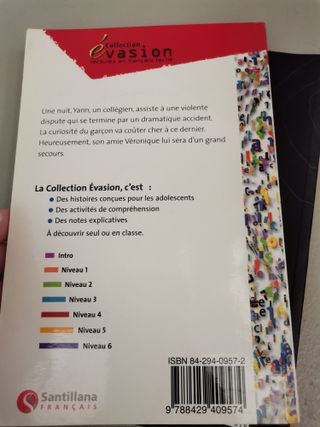 Libro de lectura francés con CD