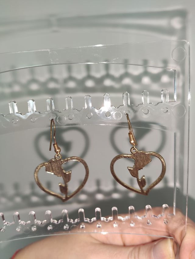 Orecchini La bella e la bestia