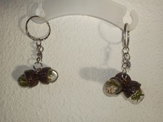 llavero bellotas de la suerte