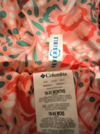 Mono de esquí infantil Reversible COLUMBIA 