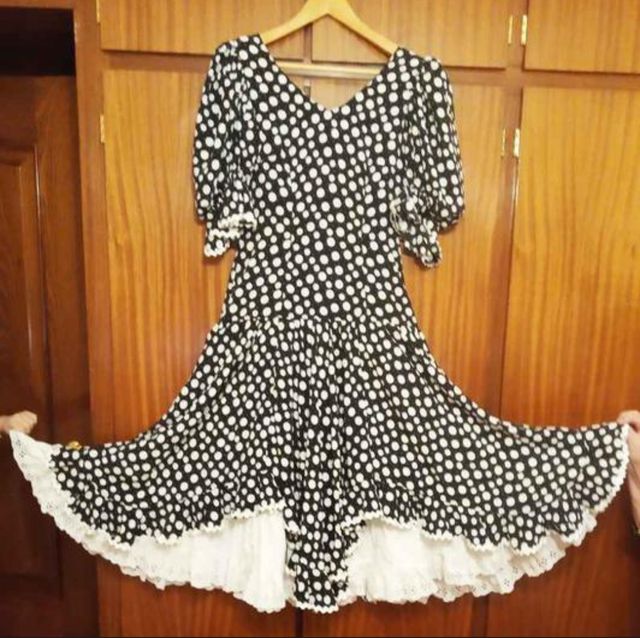 Traje de flamenca corto