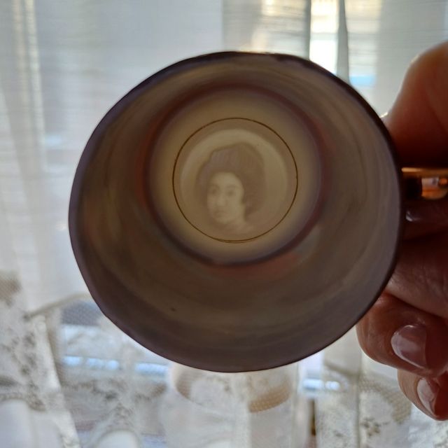 Servizio da caffè giapponese Satsuma porcellana