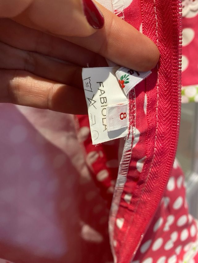 Traje Flamenca niña Fabiola 8/9