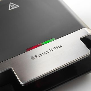 Sandwichera 750 W, Acero Inoxidable y Negro NUEVA