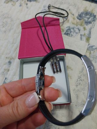 Colgante y pulsera hombre lotus