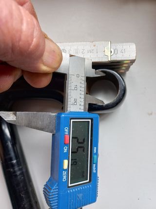 pipa nera bici vintage 3T