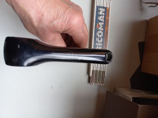 pipa nera bici vintage 3T