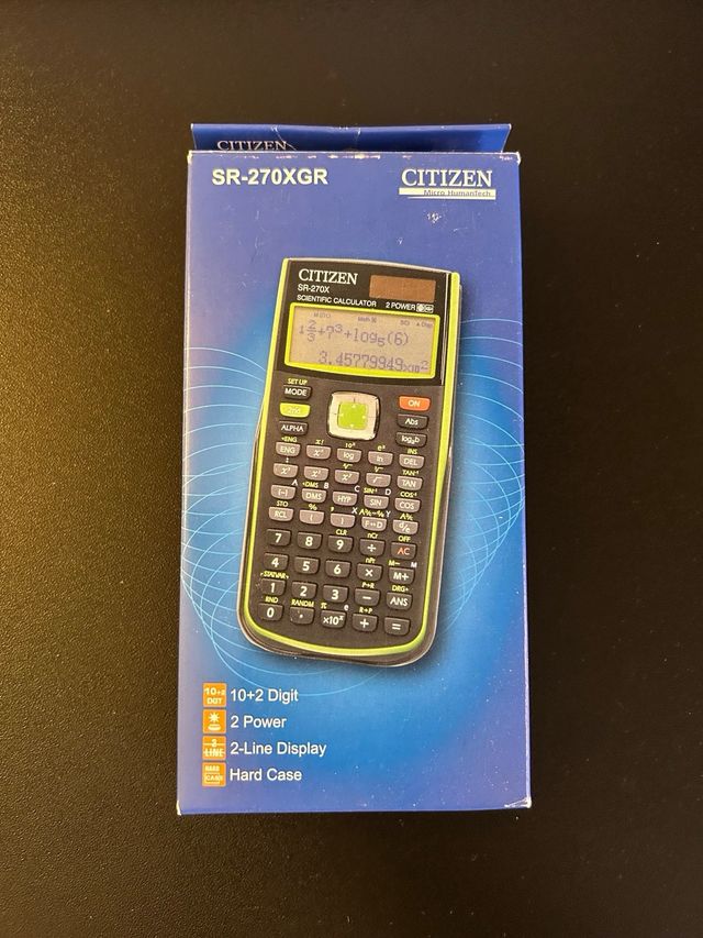 Calculadora citizen para oposiciones