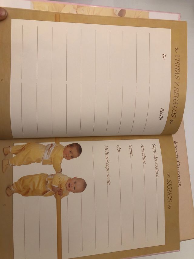 Album bebey Diario de Anne Guedes