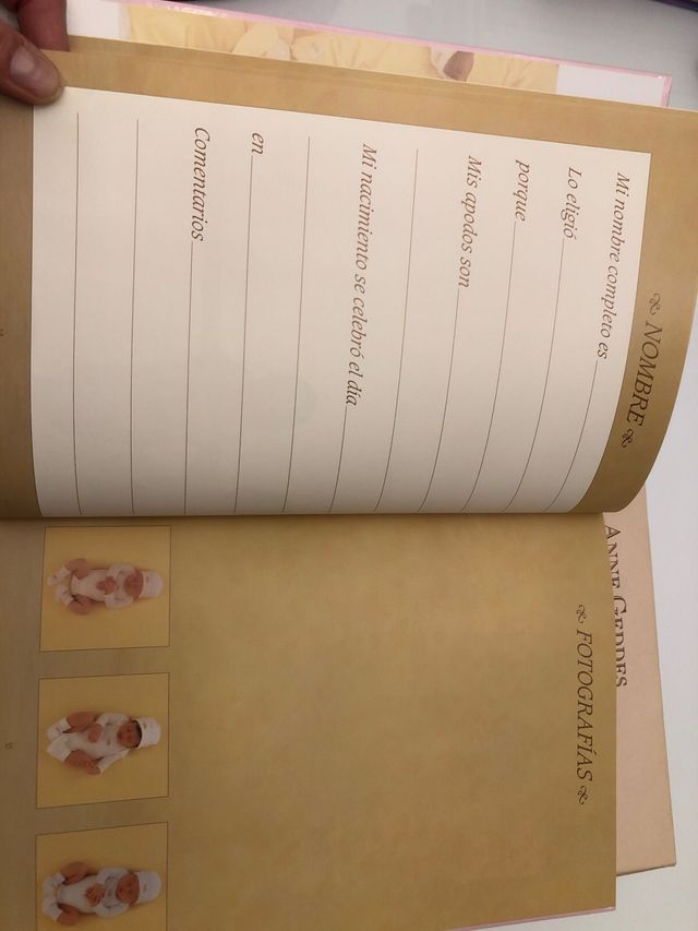 Album bebey Diario de Anne Guedes