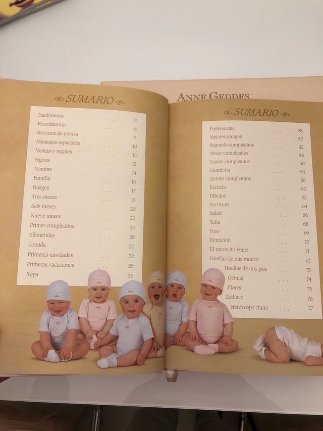 Album bebey Diario de Anne Guedes