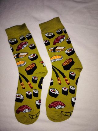Calcetines de sushi