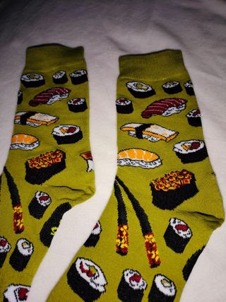 Calcetines de sushi