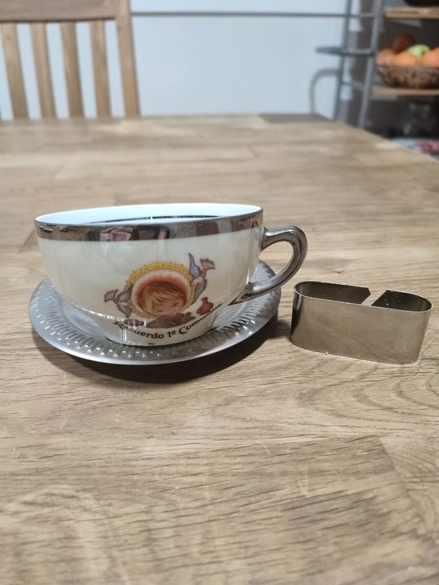 Taza para desayuno de primera comunión
