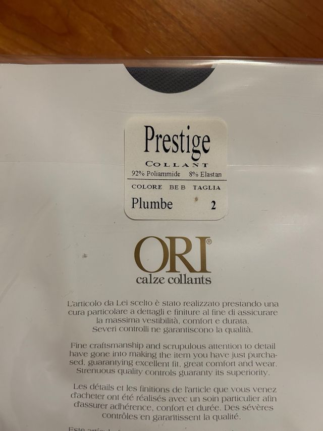 Collant donna fantasia (ricamo fiori)