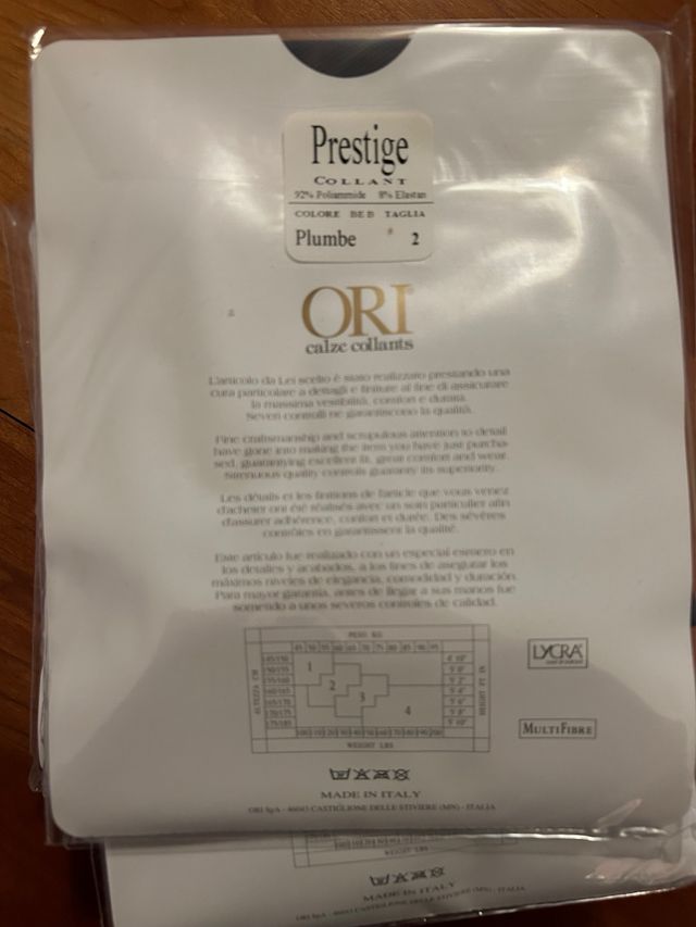 Collant donna fantasia (ricamo fiori)