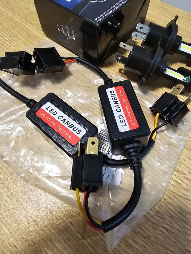 Kit LED H4 + Resistencias NUEVO