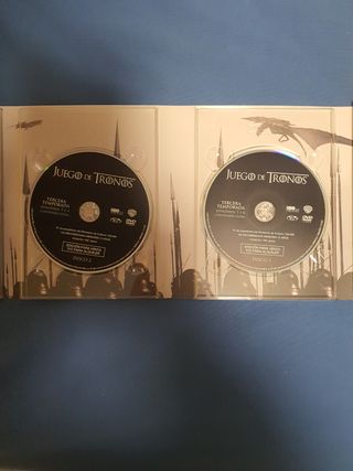 Dvd Juego de Tronos temporada 3