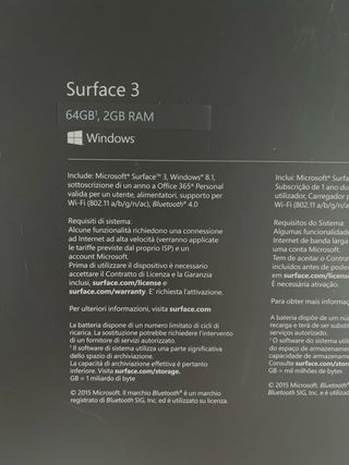 Microsoft Surface 3