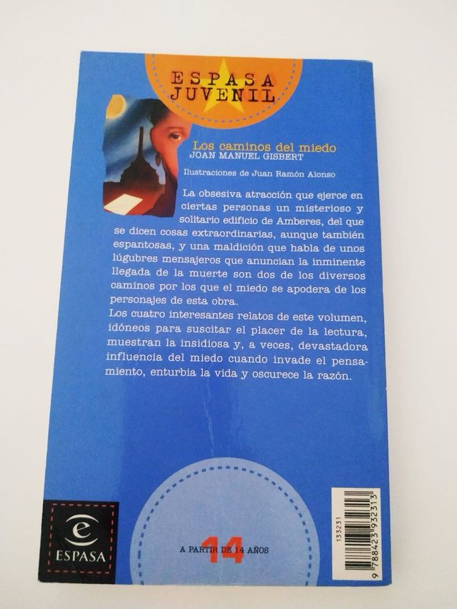 Libro Los caminos del miedo