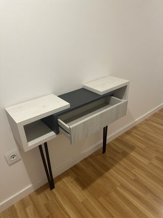 Consola diseño nordico/antracita
