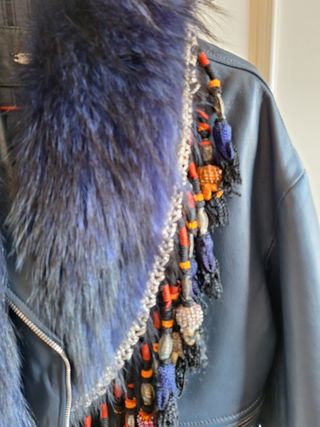 Chaqueta cuello pelo zorro