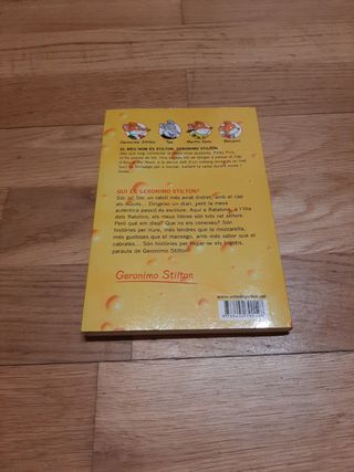 Libro El meu nom és Stilton, Gerónimo