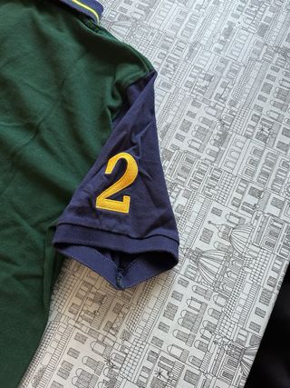 Polo niño Ralph Lauren verde XL