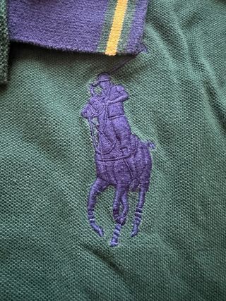 Polo niño Ralph Lauren verde XL
