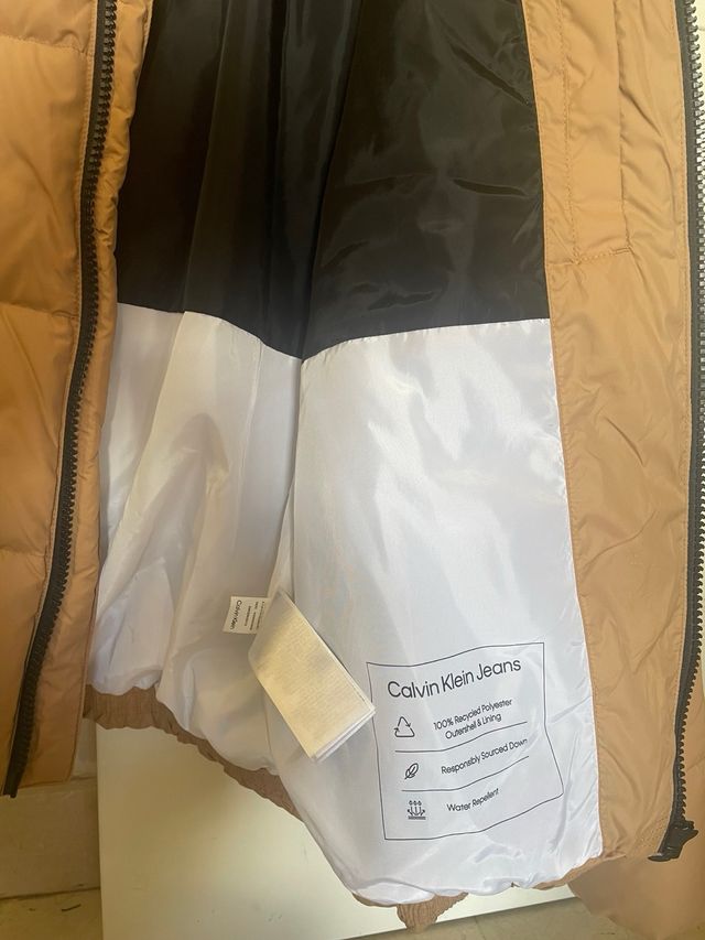 Abrigo plumífero Calvin klein