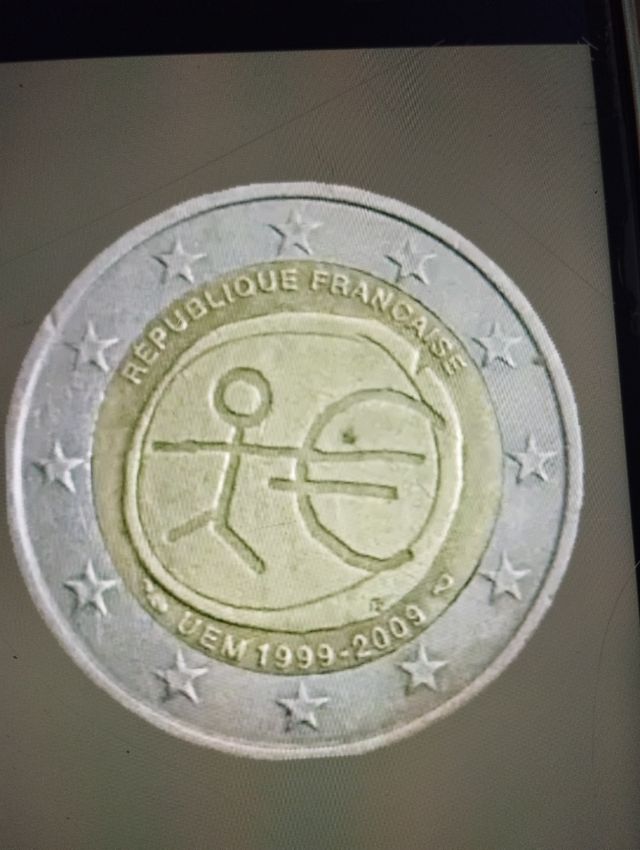 Moneda 2€ UEM Francia 