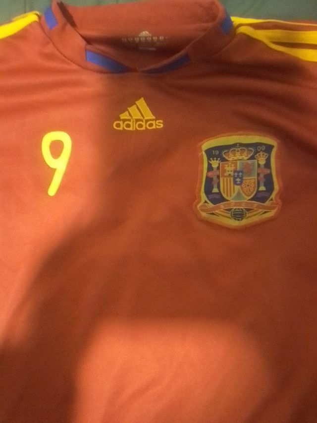 Maglietta Adidas della Nazionale Spagnola Fernando Torres