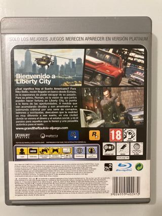 Grand Theft Auto IV para PS3