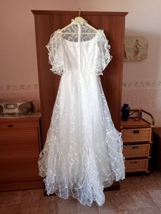 Abito da sposa vintage anno 1982