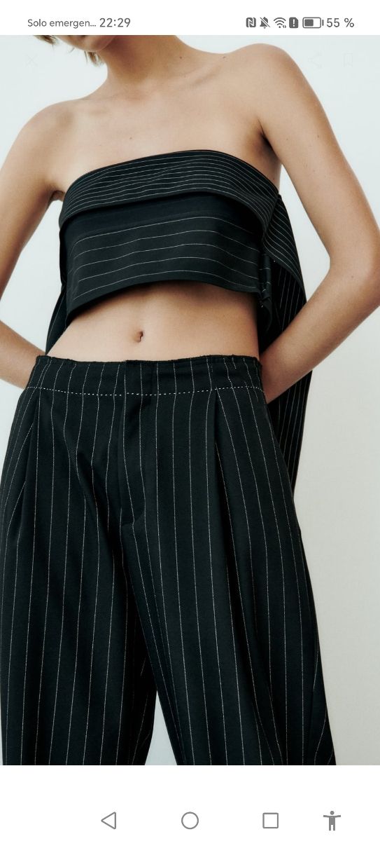 Top Crop Palabra de Honor Lazos Miltip..