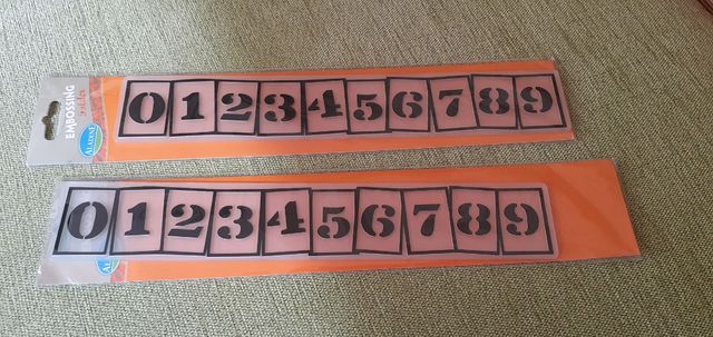 Stampo numerico inciso