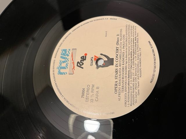 Alfredo Kraus - Opera Stars in concert (LP 1990)