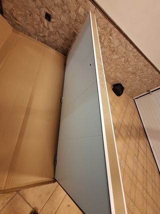 Puerta blanca. Hoja 82 cms derecha